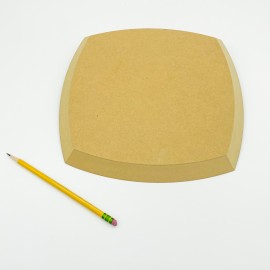 Spherical Square 11 inch Pottery Form